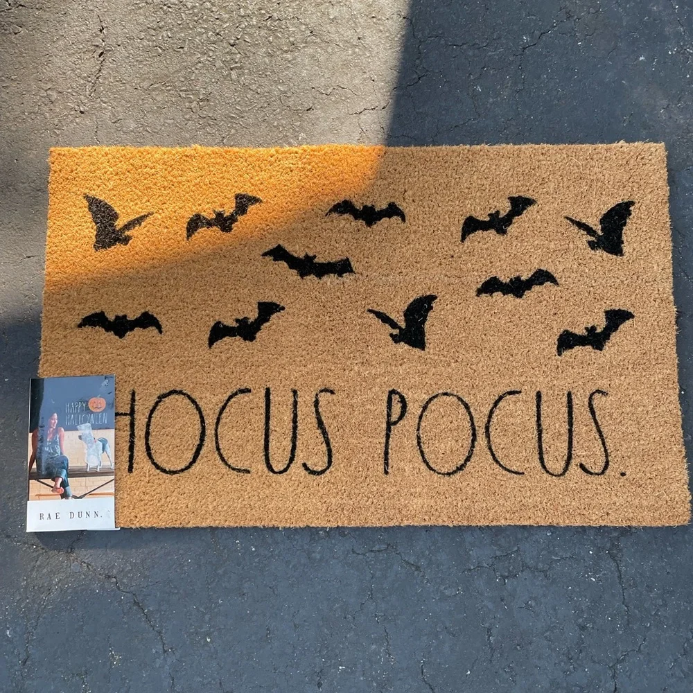 Rae Dunn Halloween hocus pocus 18x30 doormat